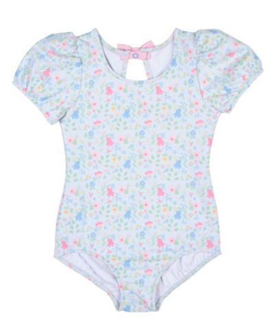 Florence Eiseman Детский купальник Floral Print с пышными рукавами