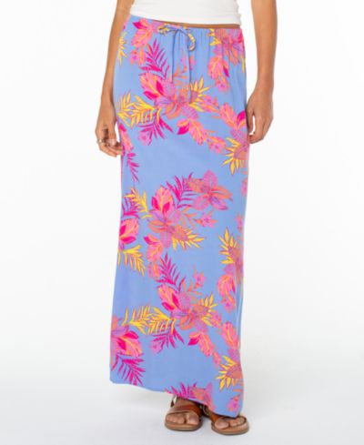 Roxy Women's Iyla Floral Printed Maxi Skirt