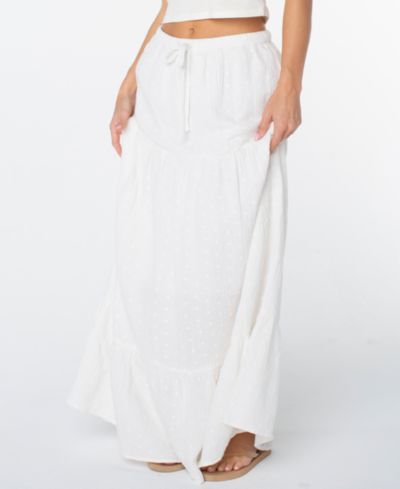 Roxy Women's Side Street Tiered Maxi Skirt