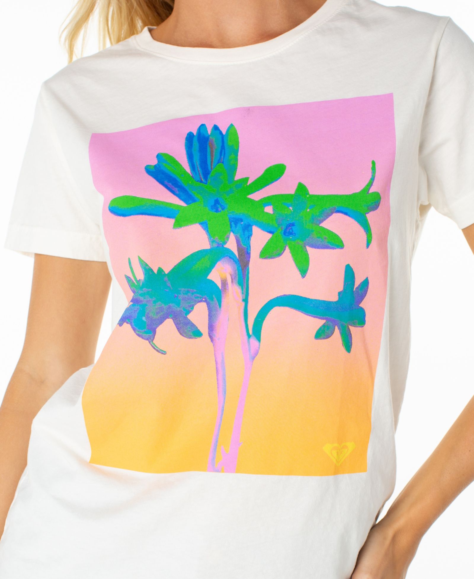 Roxy Women's Tuberose Graphic Crewneck T-Shirt