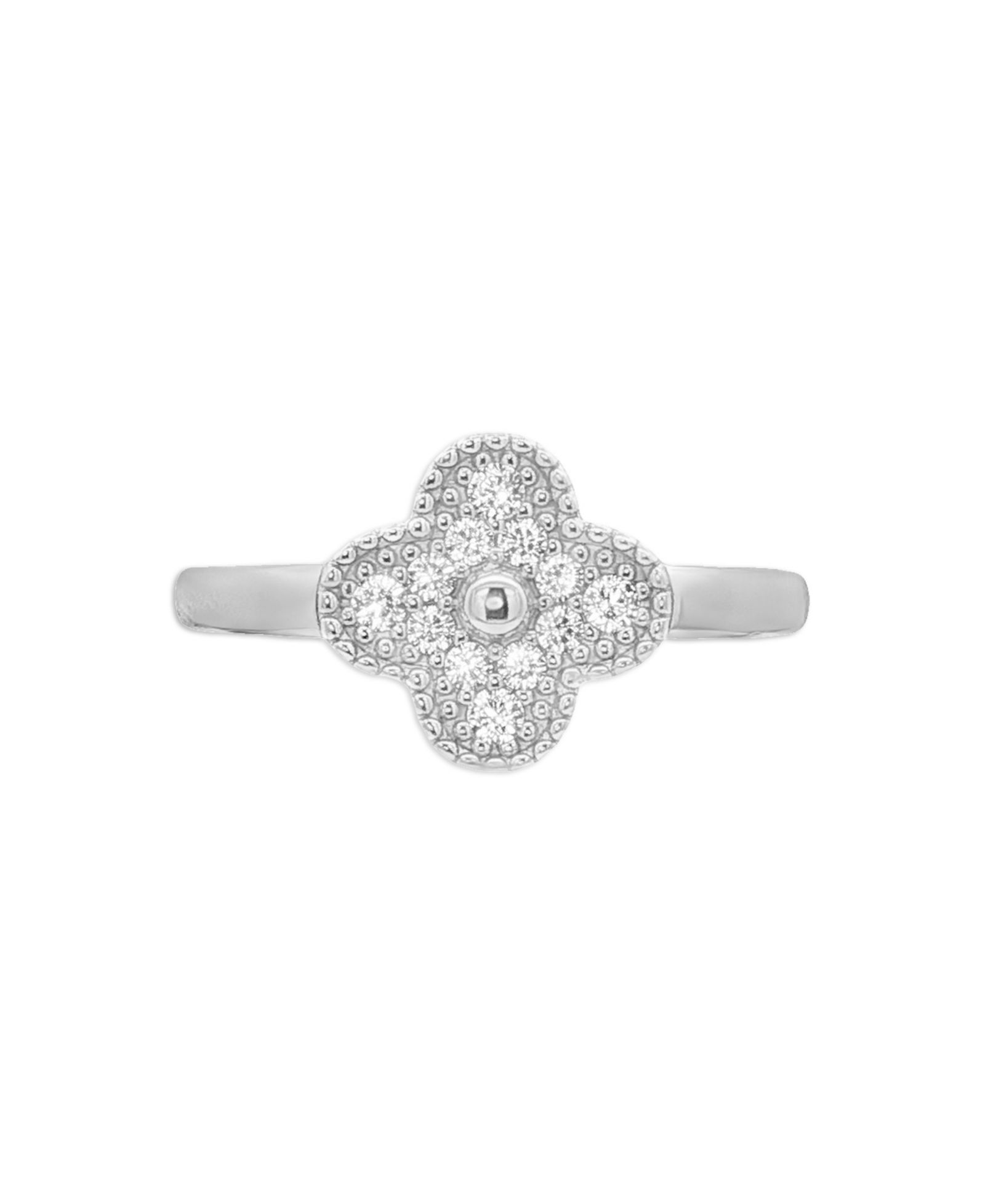 Giani Bernini Gold Plated Clover Ring