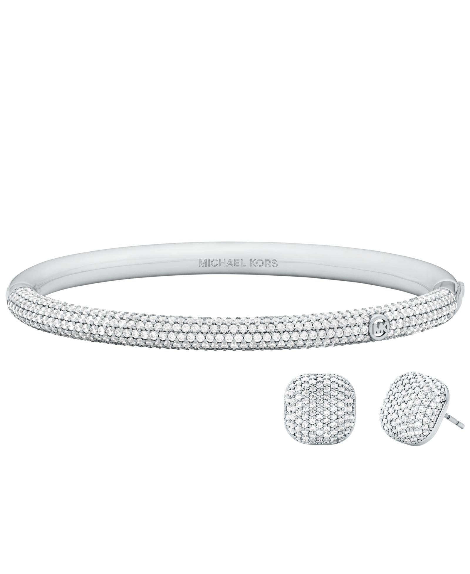 Набор браслет и серьги Michael Kors Pave Bangle