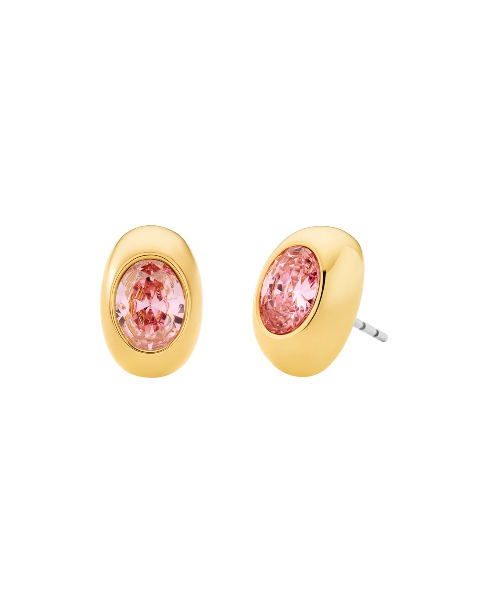 Серьги-гвоздики Michael Kors с овальными камнями