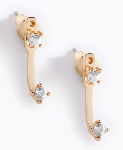 Mint & Lily Birthstone Drop Ear Jacket Earrings