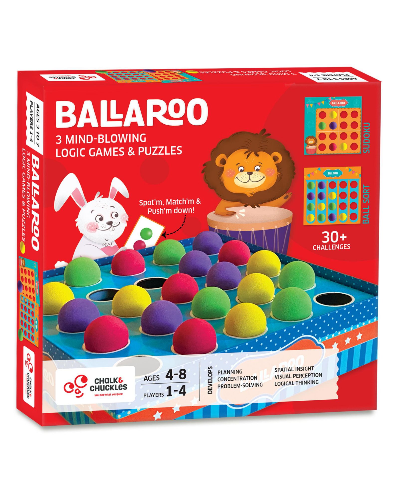 Игра Chalk & Chuckles - Ballaroo