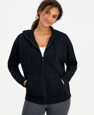 ID Ideology Women's Oversized Fleece Hoodie, Macy's Exclusive