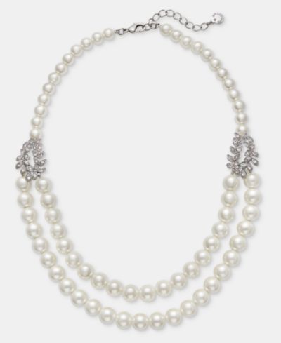 Charter Club Imitation Pearl Statement Necklace, Macy's Exclusive