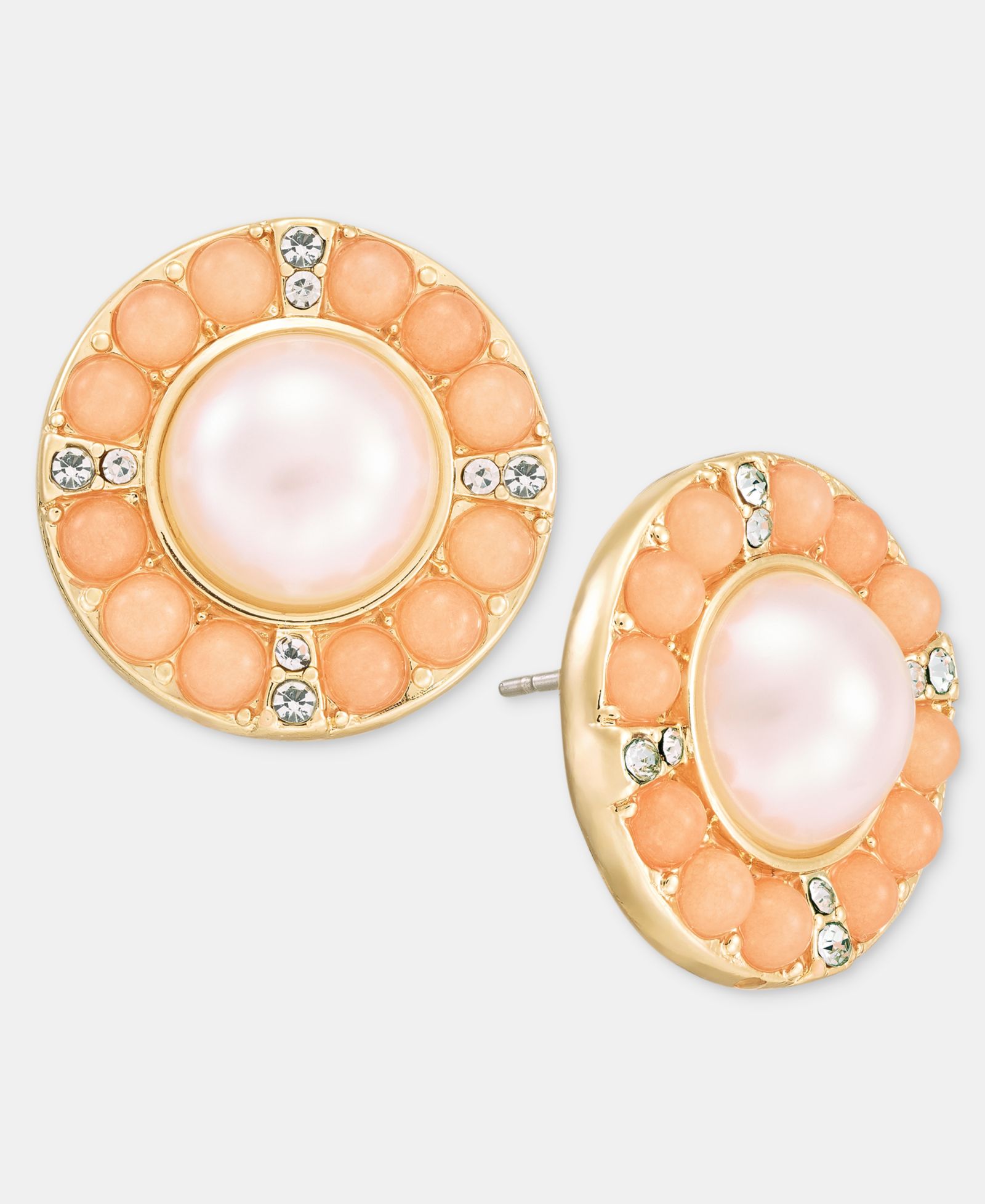 Charter Club Mixed Stone Stud Earrings, Macy's Exclusive