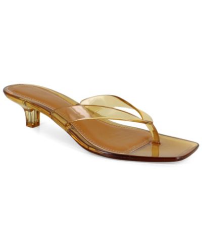 Christian Siriano Women's Yash Jelly Kitten Heeled Sandal