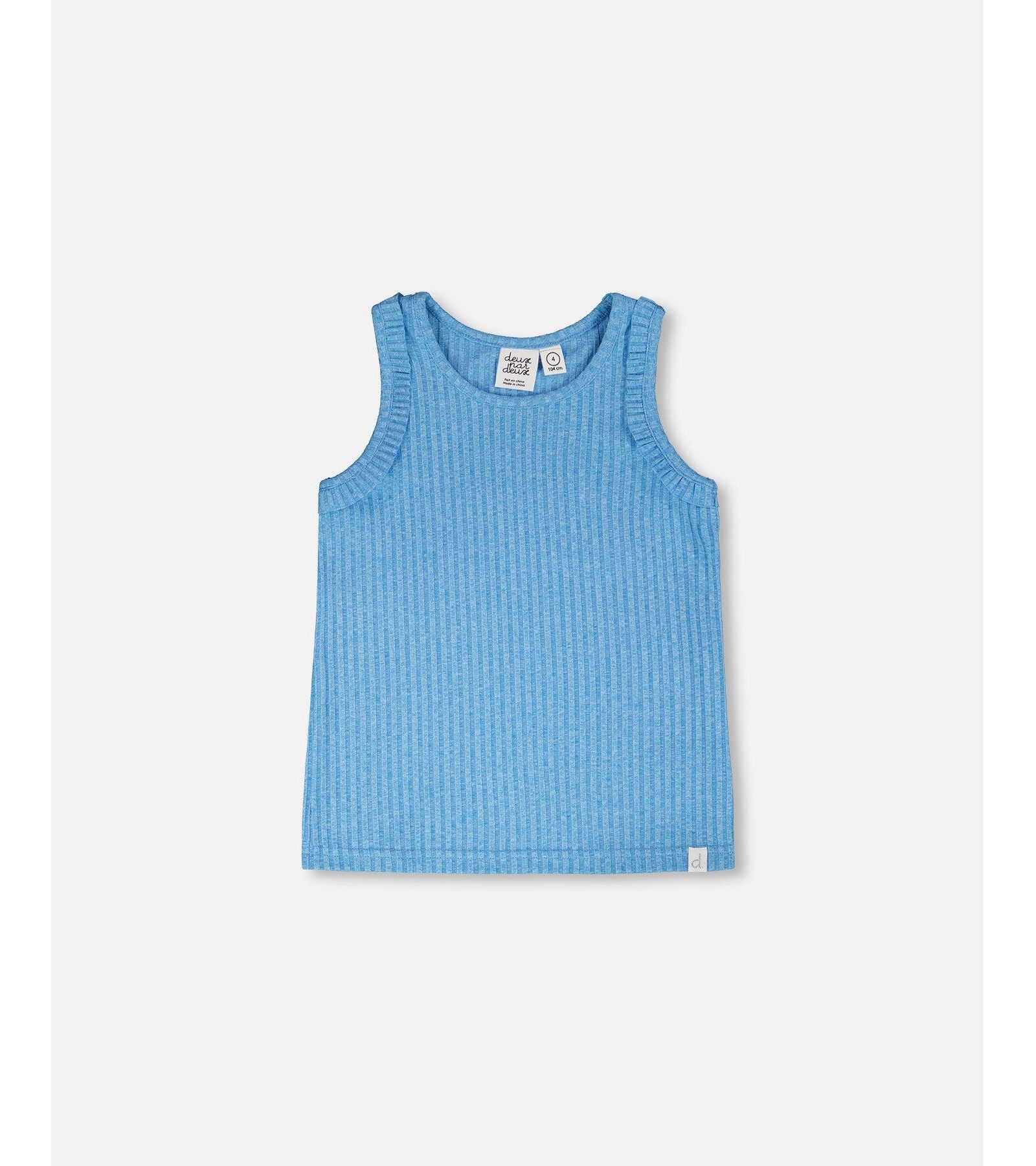 Deux par Deux Toddler Girls Rib Tank Top
