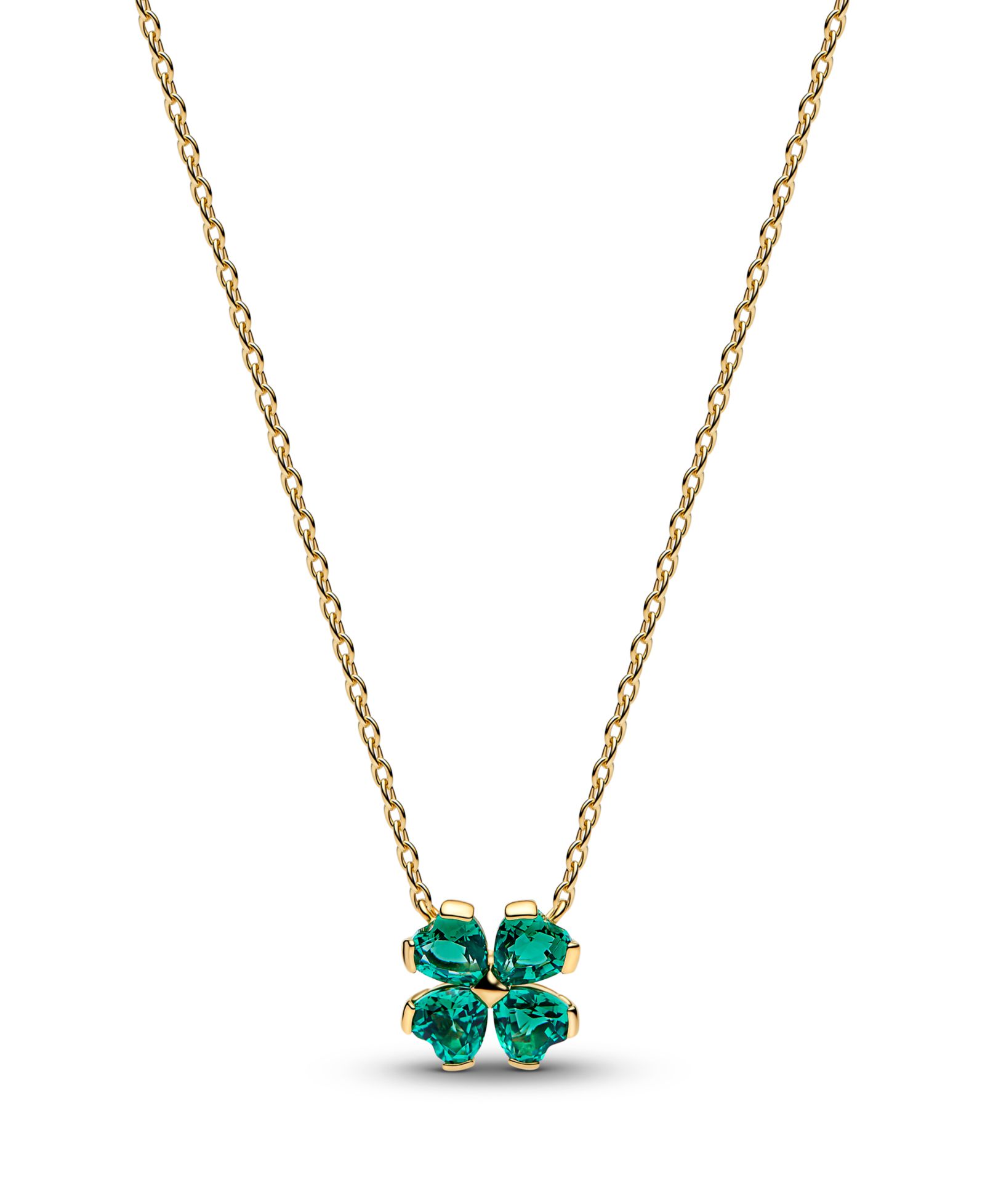 Подвеска-кулон Pandora Green Lucky Clover