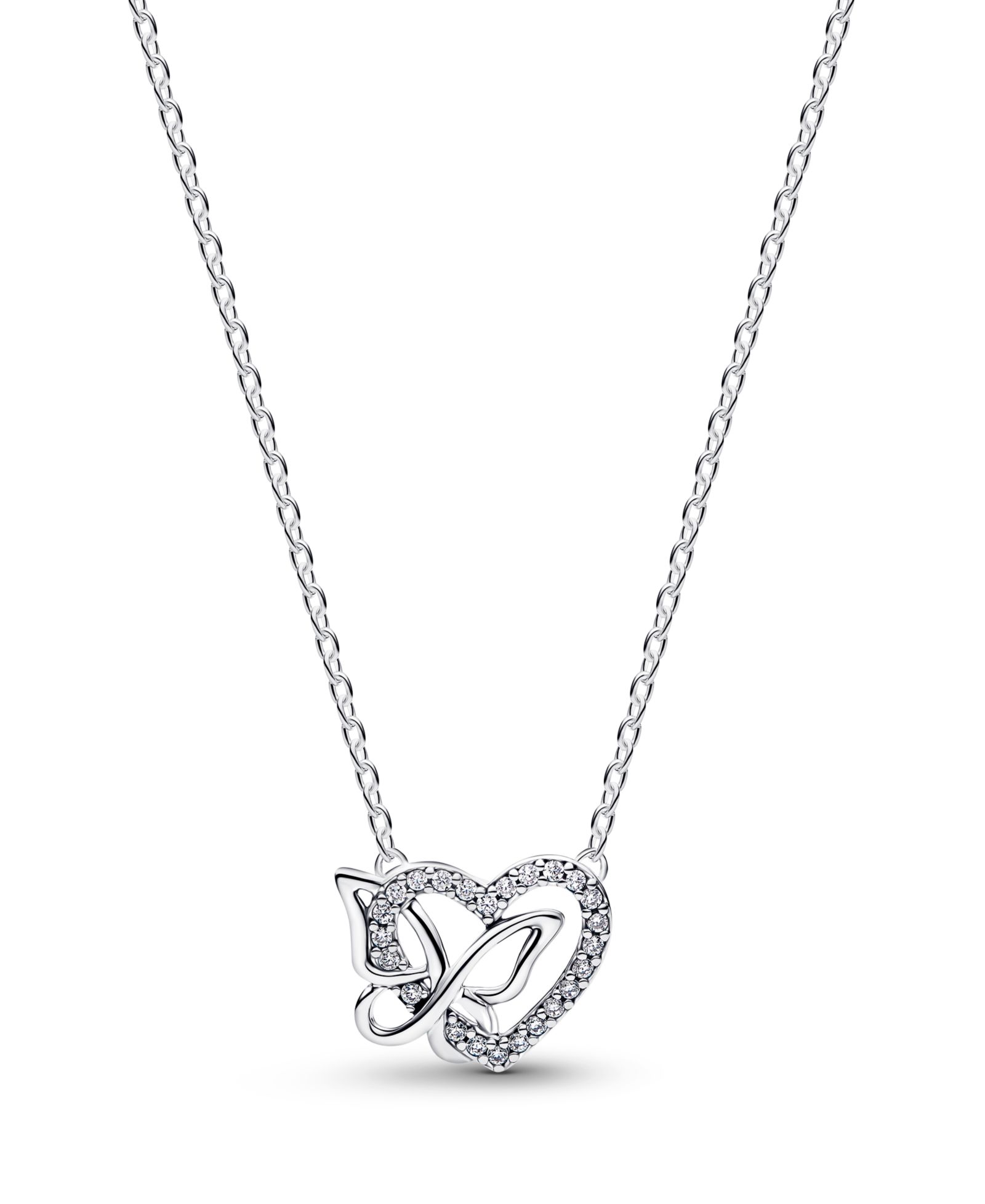 Подвеска Pandora Entwined Heart Butterfly