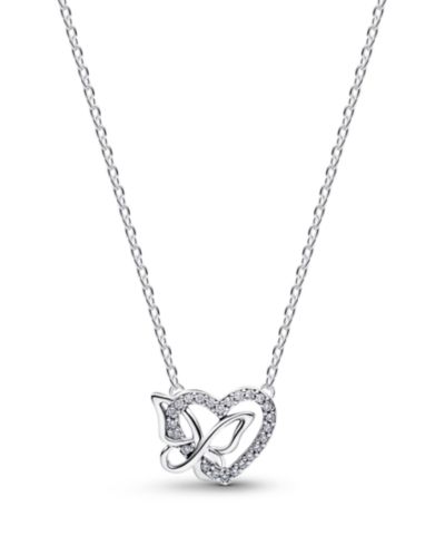 Подвеска Pandora Entwined Heart Butterfly