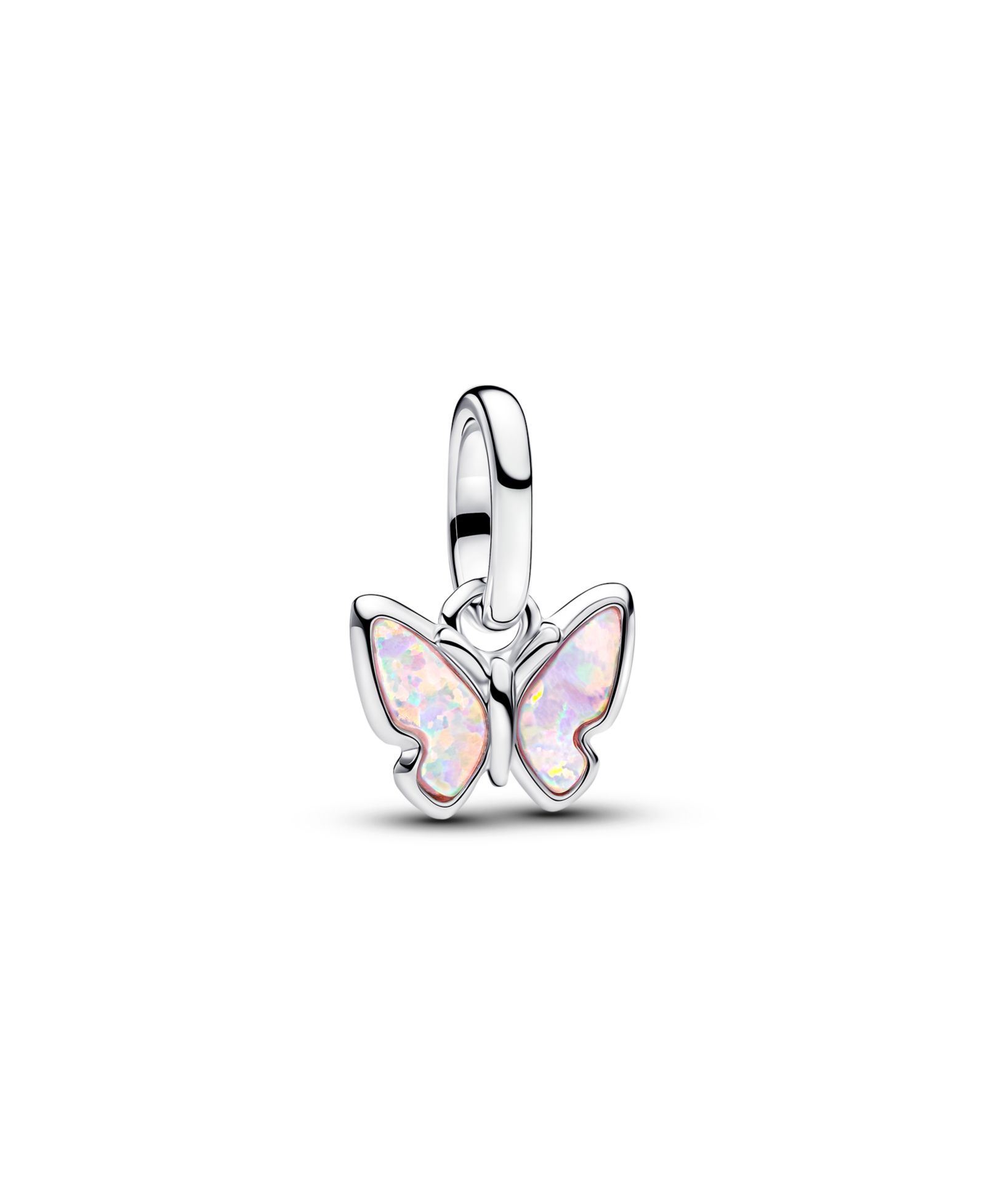 Подвеска Pandora Pink Butterfly Mini Dangle Charm