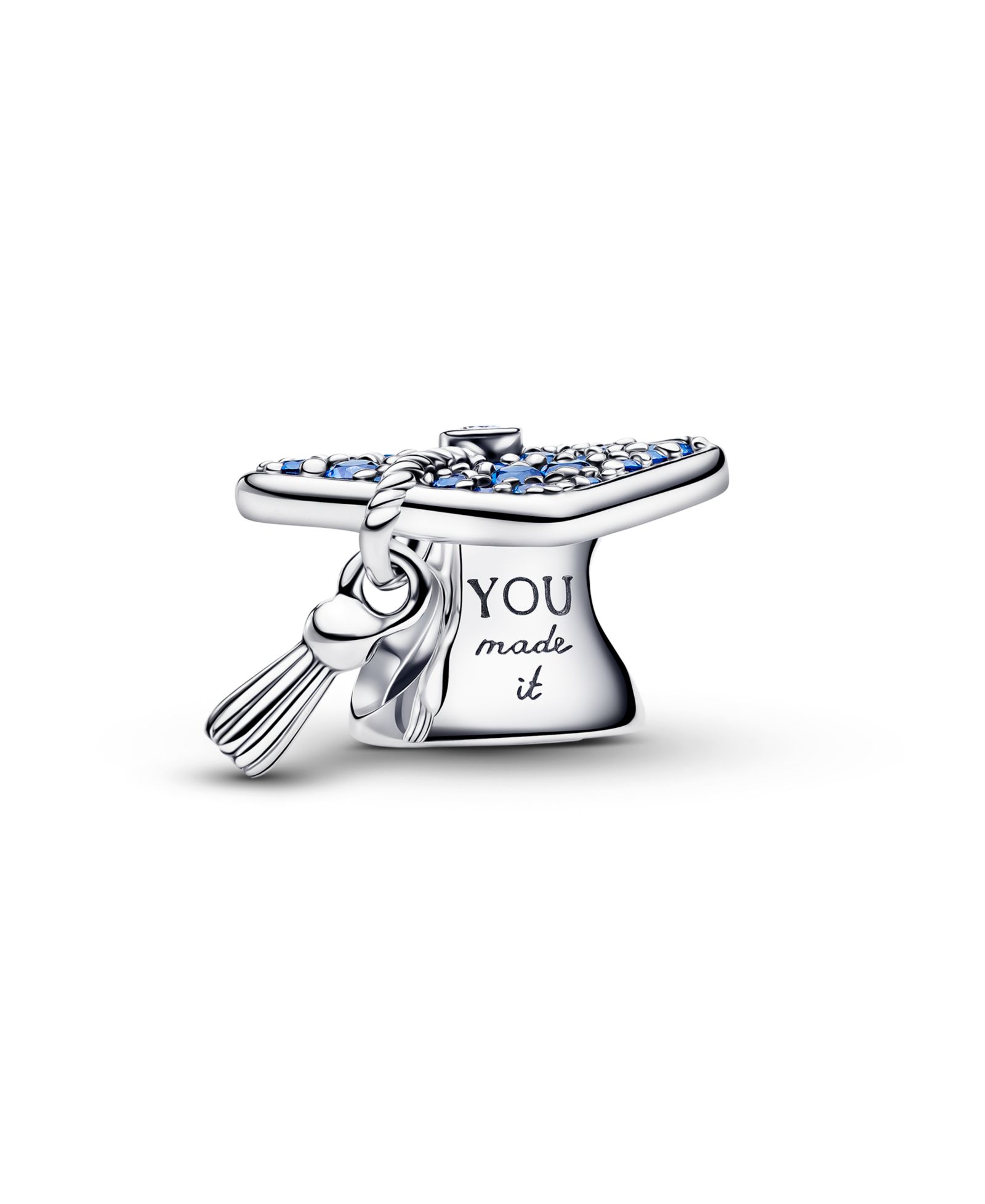 Шарм Pandora Sparkling Blue Graduation Cap