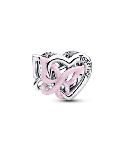 Шарм Pandora Entwined Heart Butterfly