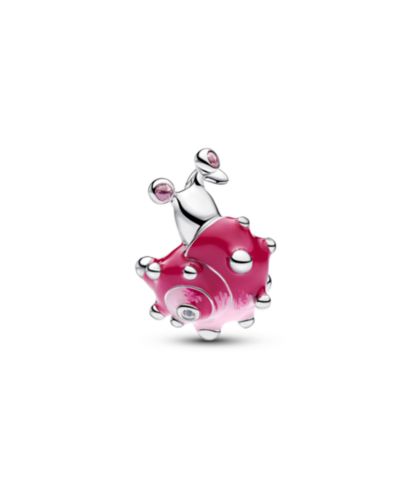 Pandora подвеска Snail, розовая