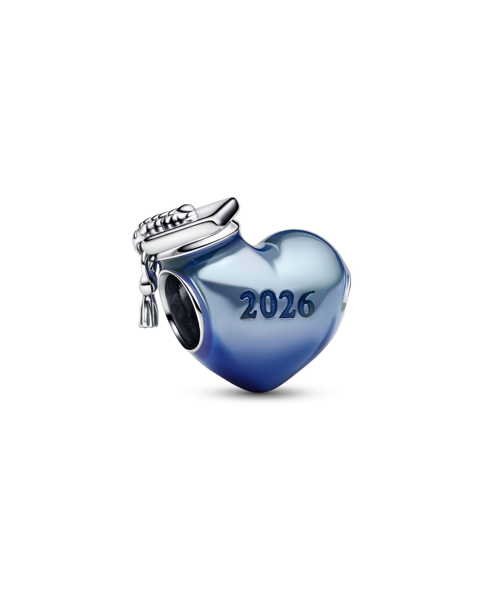 Pandora шар с синим сердцем, выпуск Graduation 2026