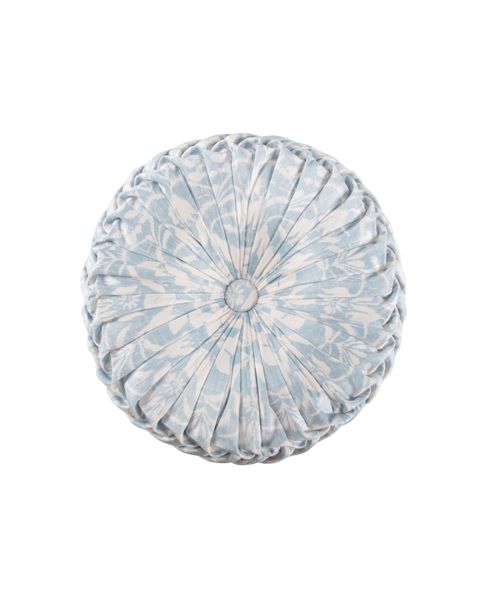 Levtex Home декоративная подушка Zoey с каретной стяжкой, 16 дюймов круглая