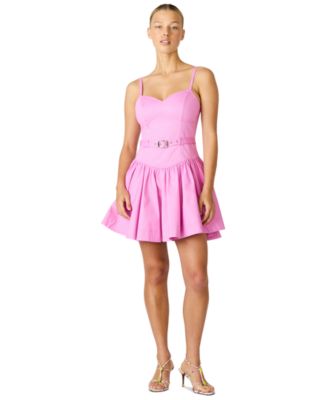Steve Madden Women's Sweetheart Fit & Flare Mini Dress