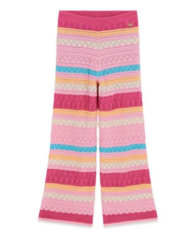 GUESS Girls' 7-16 Crochet Palazzo Pants