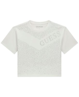 GUESS Girls' 7-16 Crewneck T-Shirt