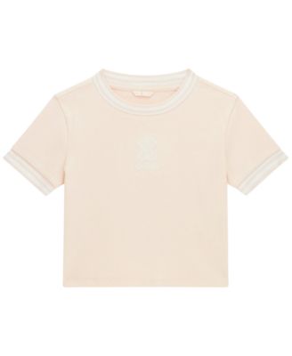 GUESS Girls' 7-16 Slim-Fit Short-Sleeve T-Shirt