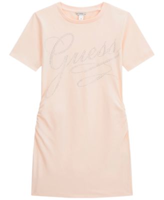 GUESS Girls' 7-16 Stretch Jersey Short-Sleeve Dress