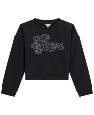 GUESS Girls' 7-16 Long-Sleeve Sweatshirt