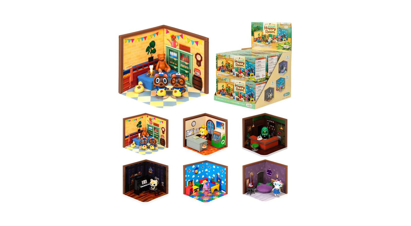 Набор мини-фигурок Hamee RE-MENT Animal Crossing