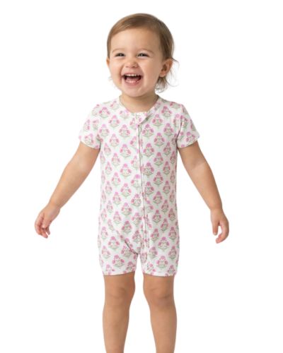 Розовый слип Motette Baby Girls Bamboo