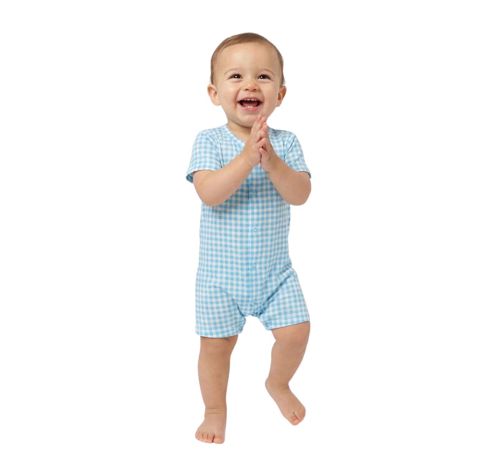 Бамбуковый комбинезон Motette Baby Boys Harbor Gingham