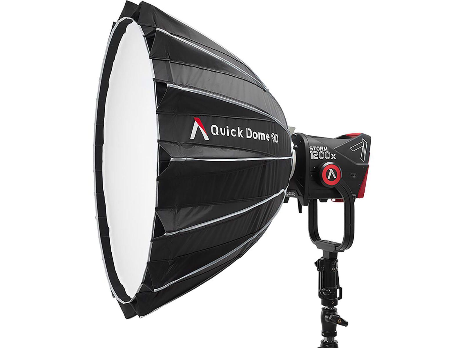 Софтбокс Aputure Quick Dome 90 90 см с креплением Bowens для света STORM 700x LED