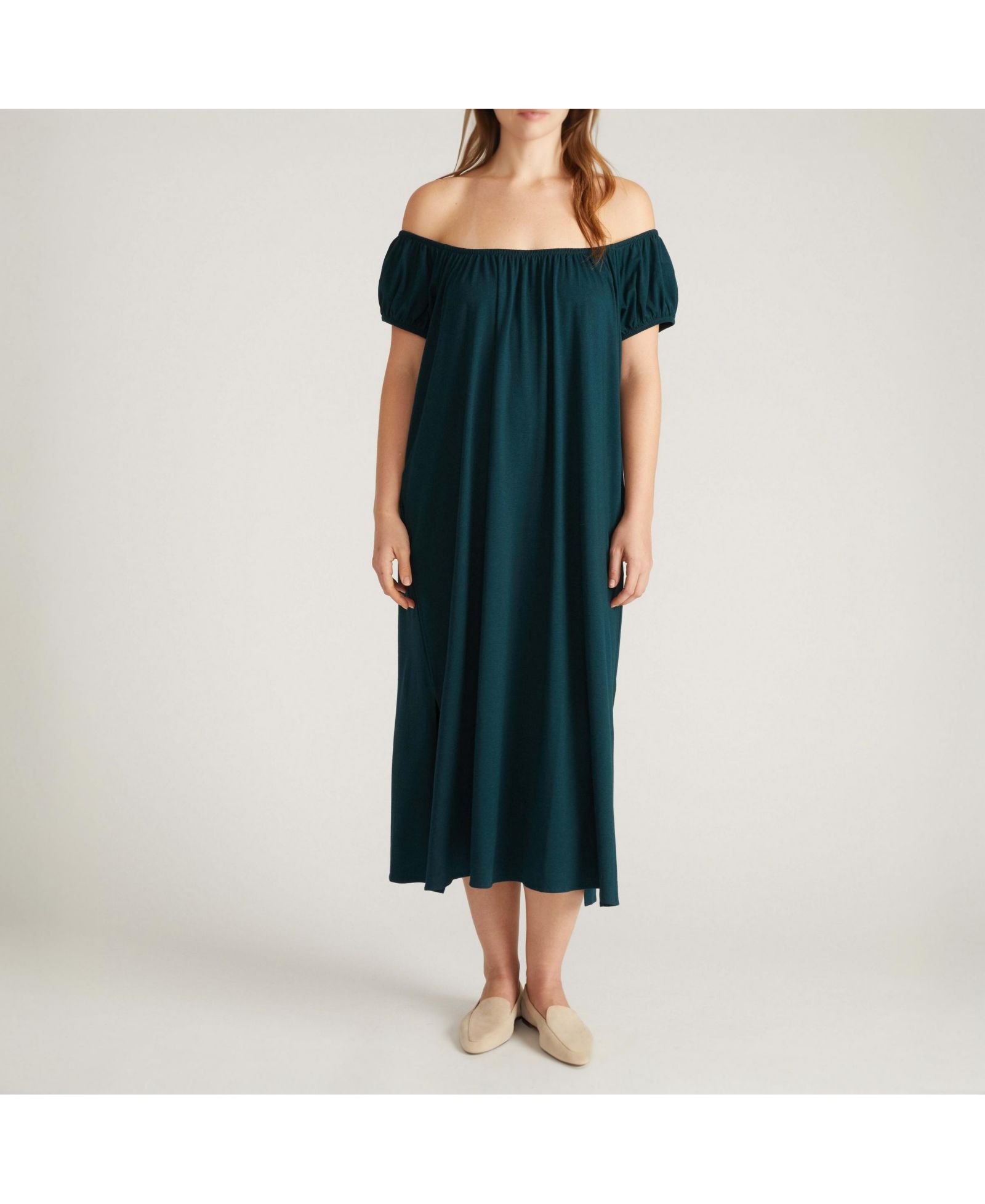 Universal Standard Plus Size платье Lilian с длинным рукавом