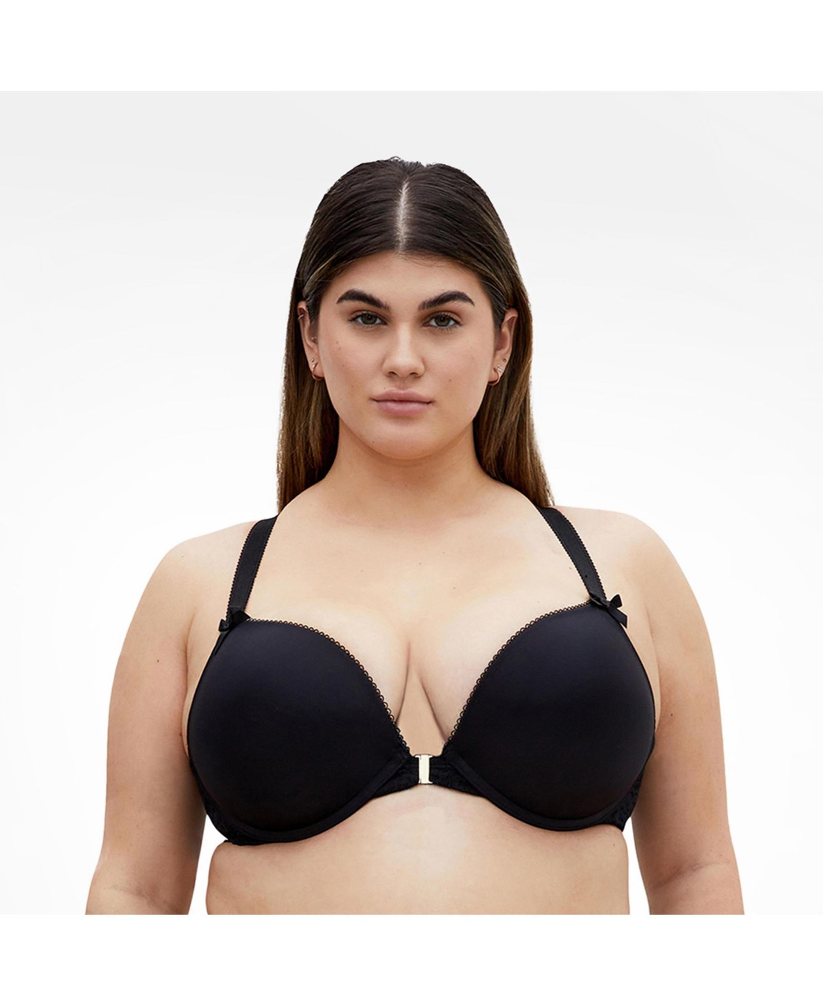 CITY CHIC Women's Plus Size Adore Luxe Racerback Push-Up Bra