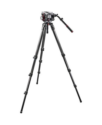 Тренога Manfrotto 536 Carbon Fiber с видеоголовой 509 Fluid