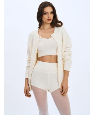 Женский кардиган Miss Circle Orla Wool-Blend Ribbed Knit