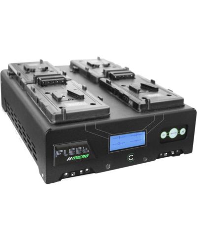 Цифровое зарядное устройство Core SWX Fleet Micro 3A Quad для 4x V-Mount аккумуляторов