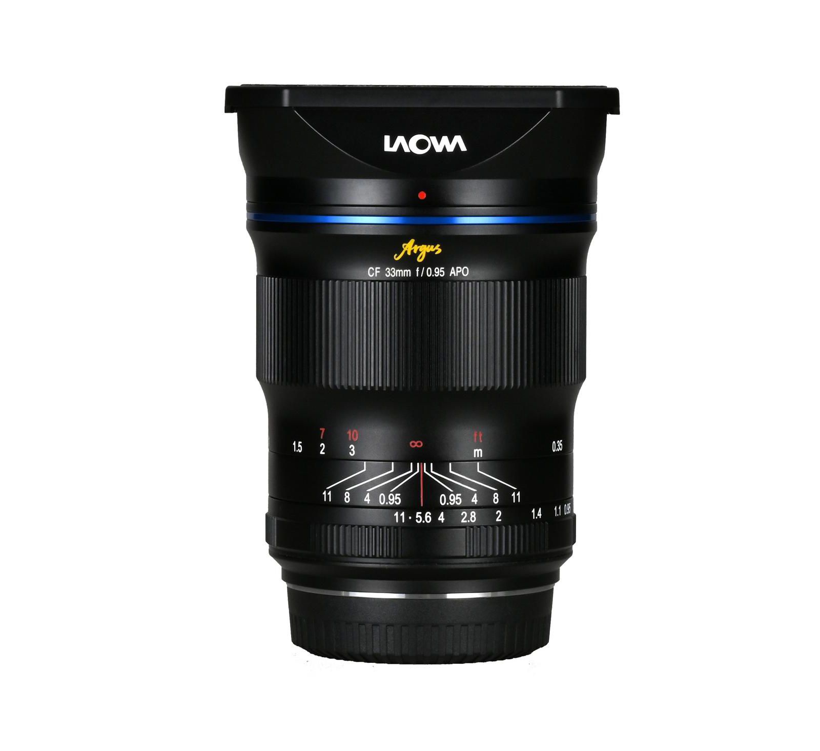 Venus Laowa Argus 33mm f/0.95 CF APO Low Focus Breathing Lens for Canon RF