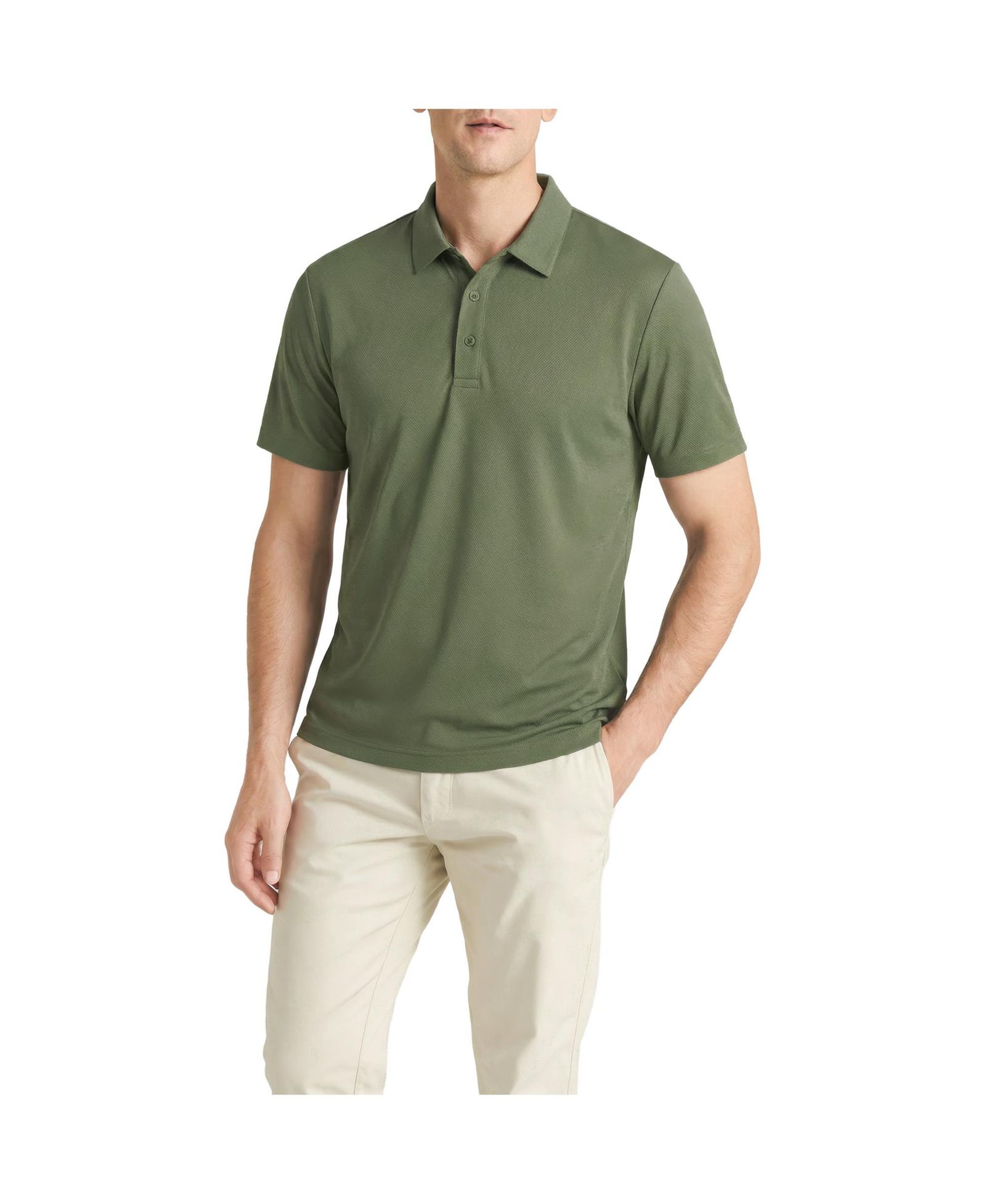 Мужская рубашка-поло Level 7 Office-Leisure Collection Seamless Slim Fit