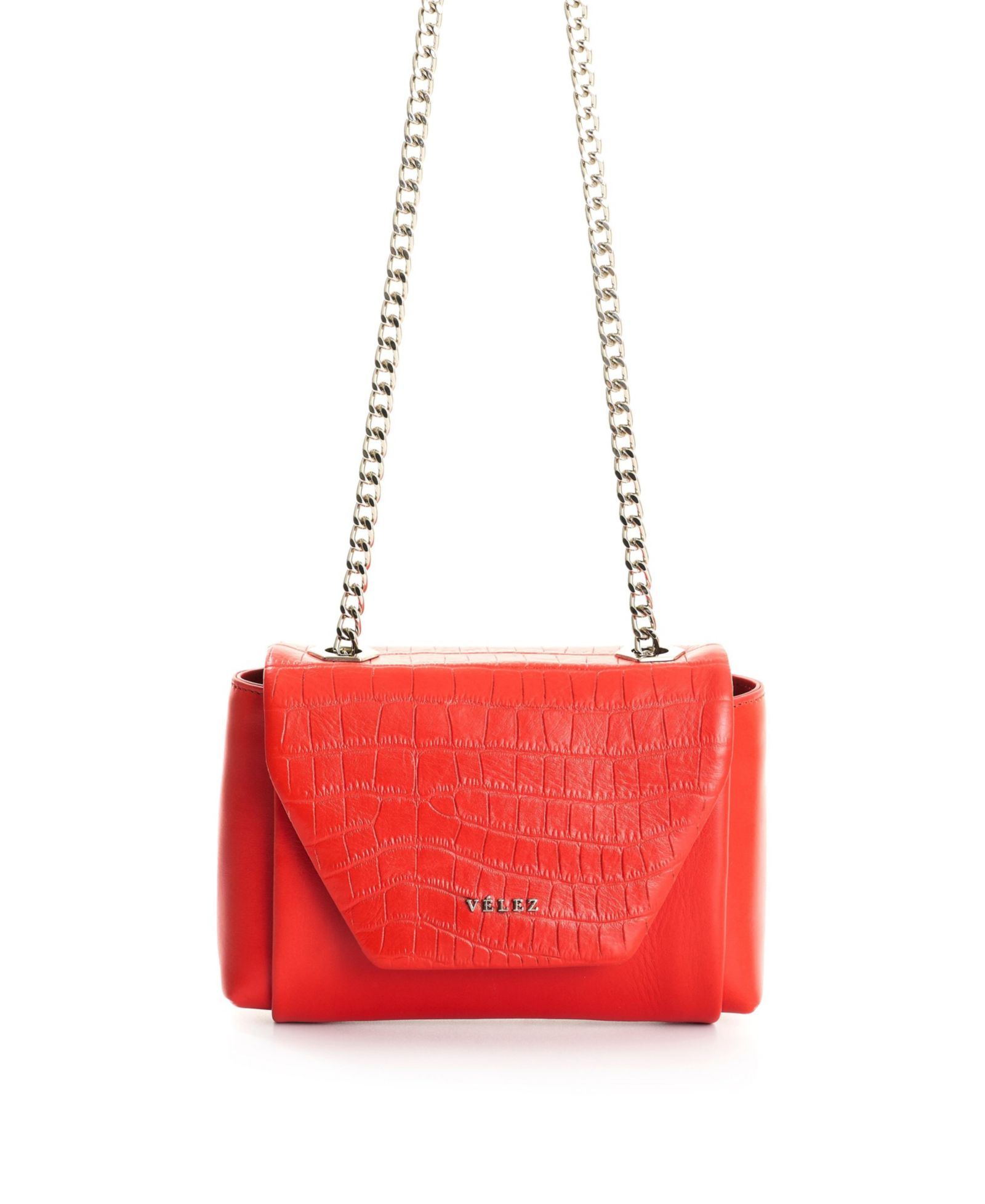 Velez Мини-сумка через плечо Velez Mini Lili Leather Crossbody Bag