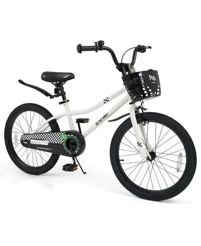 Детский велосипед Mecale 20 Inch с подножкой и корзиной