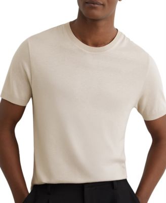Футболка REISS Men's Chad Cotton-Modal Crew-Neck Modern-Fit