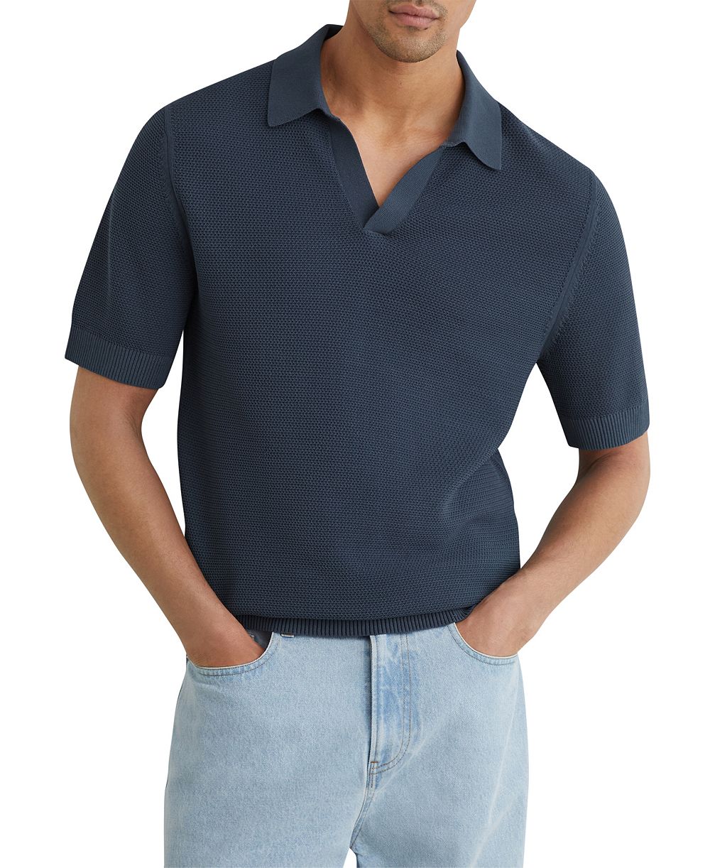 Поло REISS Men's Leon Cotton-Blend