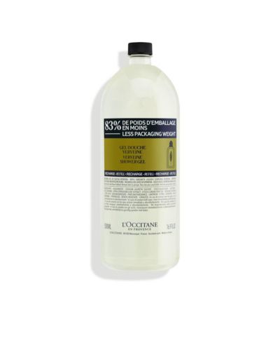 L'Occitane Verbena парфюмированный гель для душа, рефил