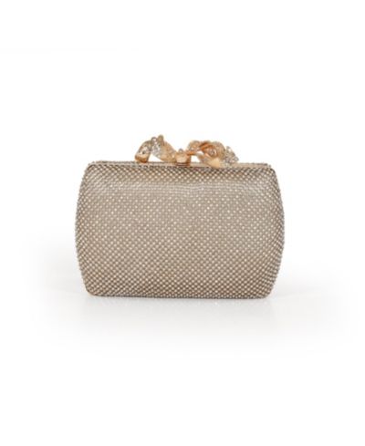 Jewel Badgley Mischka женский кристальный клатч Cassia с застежкой-бантом
