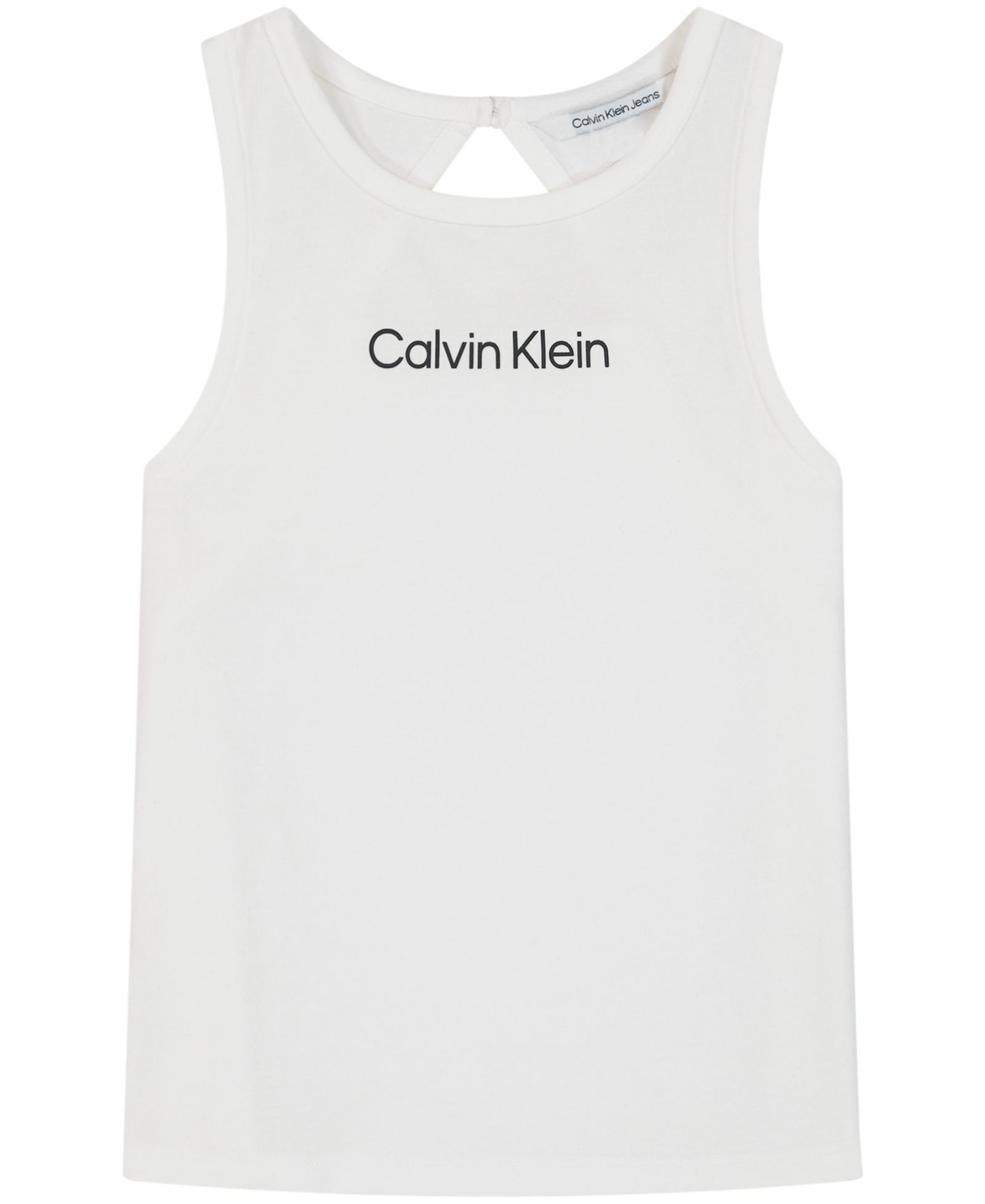 Женская майка Calvin Klein Girls' 7-16 Sleeveless Scoop Neck Tank Top
