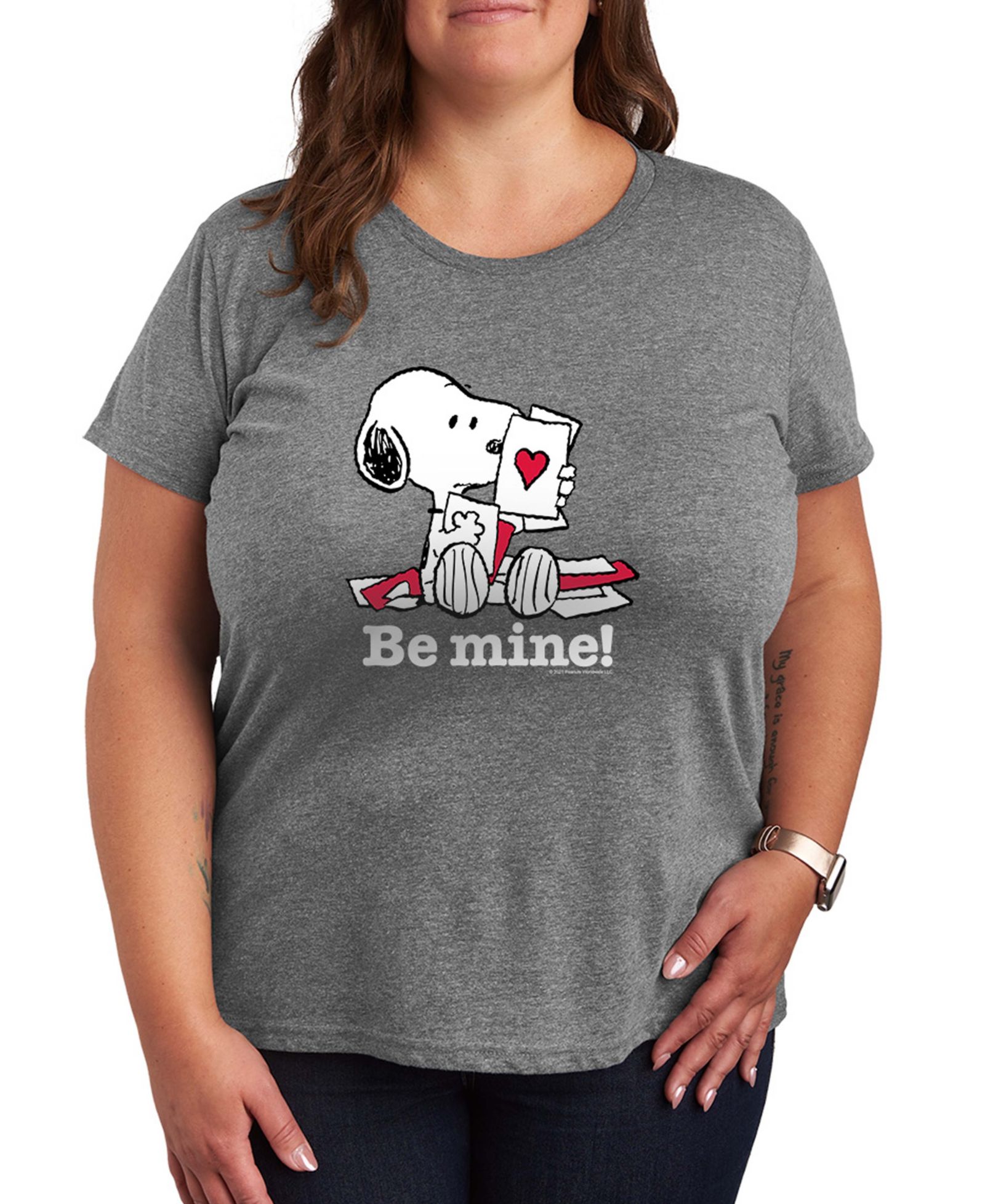 Женская футболка Hybrid Apparel Peanuts Snoopy