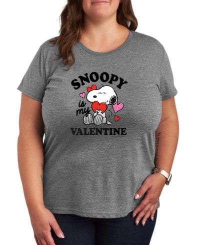 Hybrid Apparel Женская футболка с принтом Peanuts Snoopy