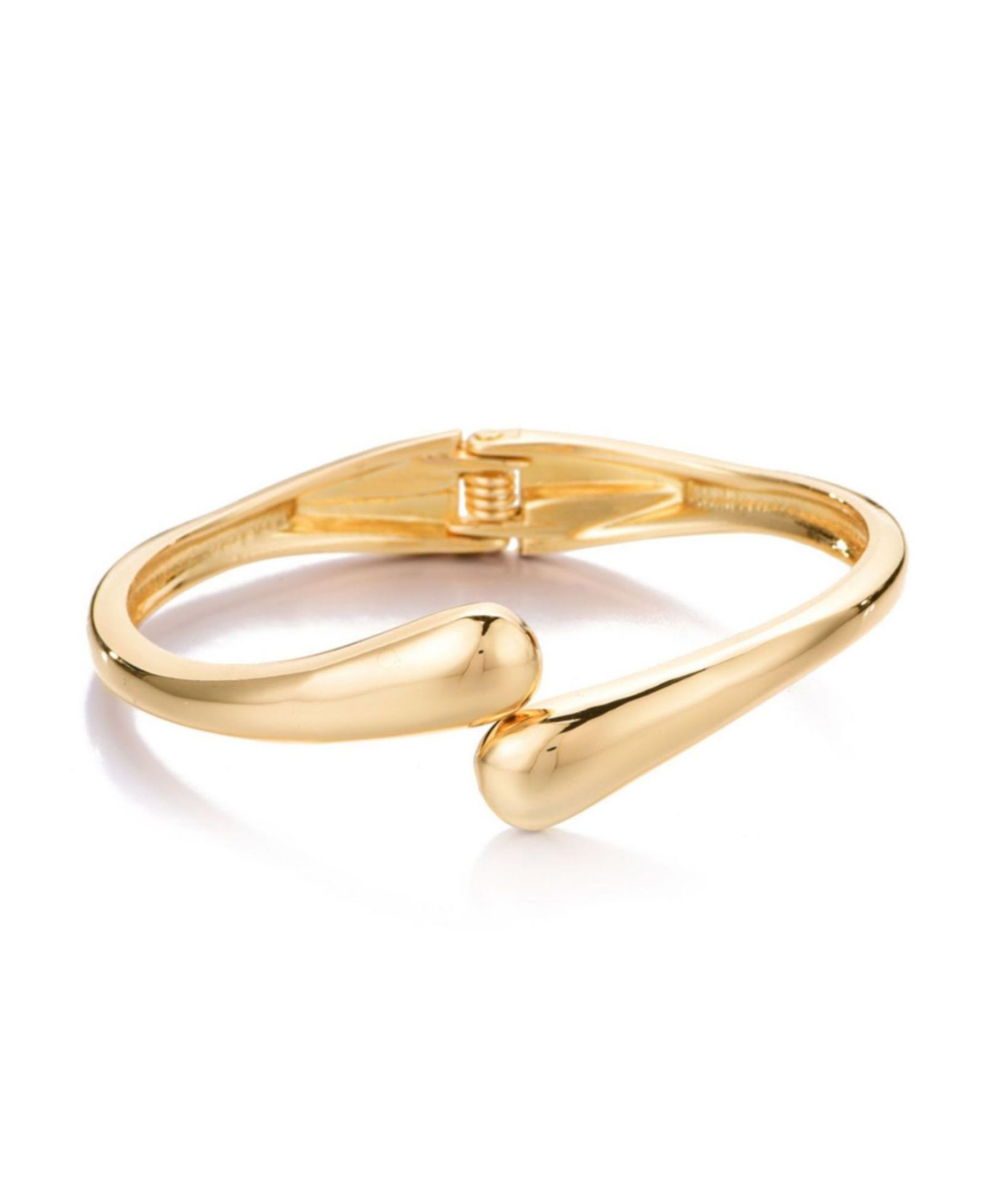 Браслет ADORNIA Gold Overlapping Bands Cuff